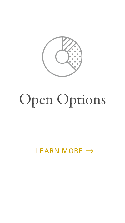 Open Options program tile