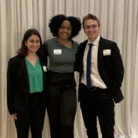 TCNJ students at Accounting scholarship ceremony