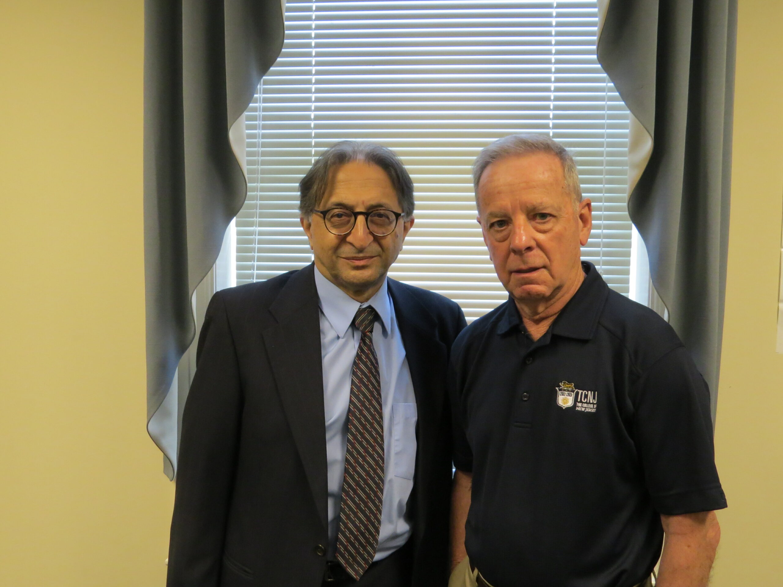 Photo of Gerald Miller and Hossein Nouri