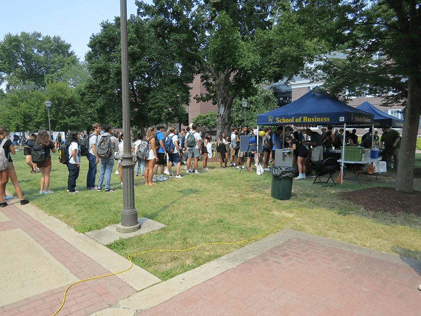 welcome-back picnic photos.