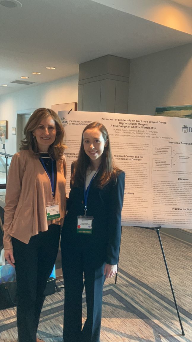 Management Faculty and Student Present Research at Annual Meeting of the Eastern Academy of Management