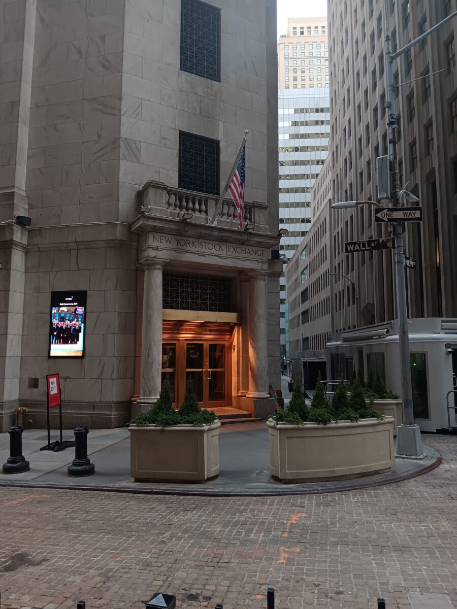 New York Stock Exchange tour photos.