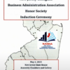 TCNJ School of Business Students Inducted into the NJCBAA Honor Society